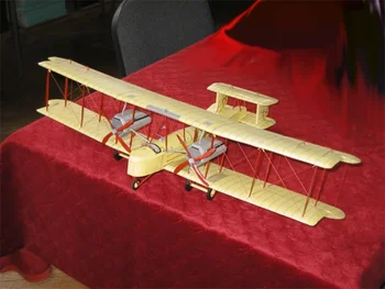 Британский бомбардировщик Vickers Vimy в масштабе 1/33, наборы 3D бумажных моделей самолетов, игрушки, военная модель