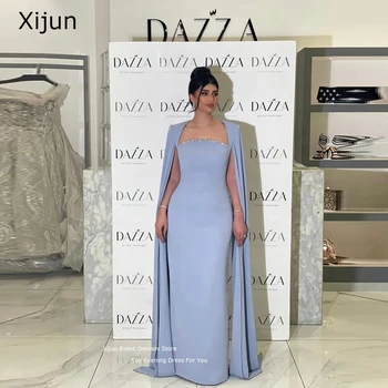 Вечернее платье русалки Xijun, бусы, платье для выпускного вечера длиной до пола, вечерние платья для женщин, Дубай, праздничные халаты для вечеринок
