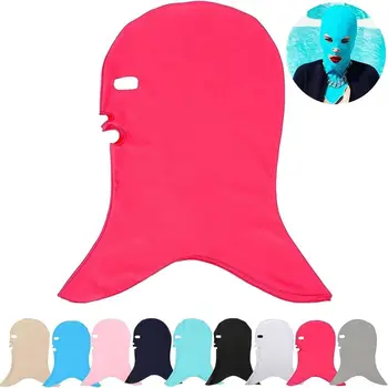 Водонепроницаемая шапочка для плавания, Ветрозащитная Солнцезащитная маска-кини для лица С функцией защиты от ультрафиолета, легкий солнцезащитный крем, маска для защиты от подводного плавания
