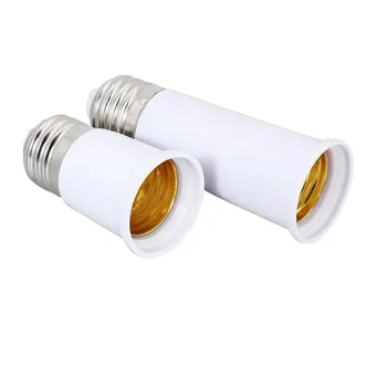 Высококачественный абажур для расширенного преобразования E27 в E27, Винтовой абажур, комплект аксессуаров для светодиодных ламп освещения