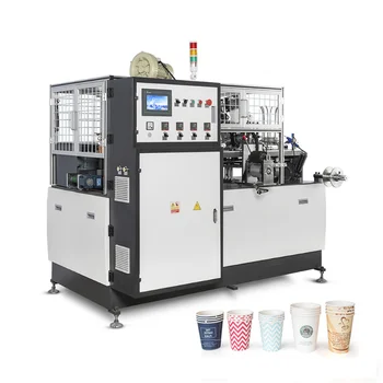 Высокоэффективная и профессиональная высокоскоростная машина для производства бумажных стаканчиков Akr, высококачественная машина для производства бумажных стаканчиков с ультразвуковой герметизацией