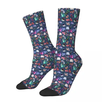 Голожаберные носки Мужские женские весенние чулки в стиле хип-хоп