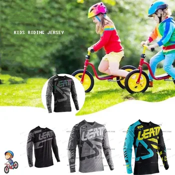Детская гоночная футболка для бездорожья на квадроциклах AM RF Bicycle hpit let Downhill Джерси Мотоцикл Для бездорожья Горный велосипед DH MX Rope D Boys