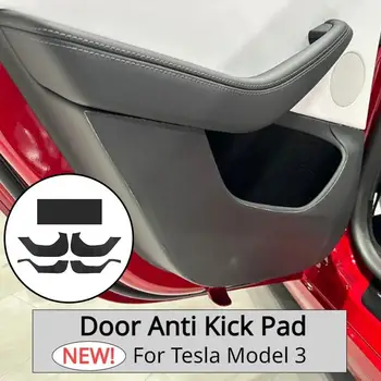 Для Tesla Модель 3 + Дверная Противоударная Накладка На Порог Автомобиля Защита От Противоударной Накладки На Боковую Кромку Пленки Защитные Наклейки Новая Модель 3 2024