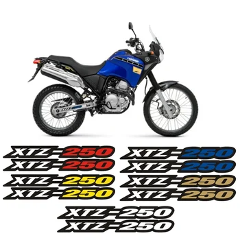 Для YAMAHA XTZ250 XTZ 250 2015-2021 Высококачественные наклейки на поворотный рычаг мотоцикла в полоску