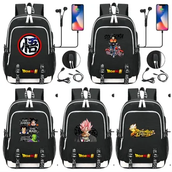 Женский школьный рюкзак Super Dragon Ball Z Travel Bookbag Для женщин и мужчин, мальчиков и девочек, школьный рюкзак для студентов колледжа