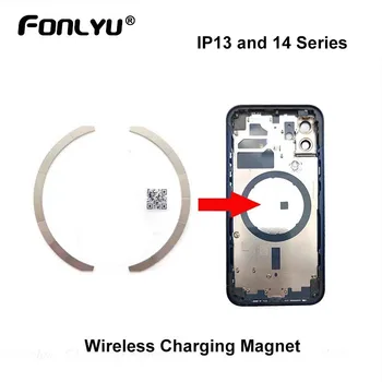 Замена магнитного модуля беспроводной зарядки Magsafe для iPhone 13 14 Plus Pro Max Ремонт задней части корпуса Модификация