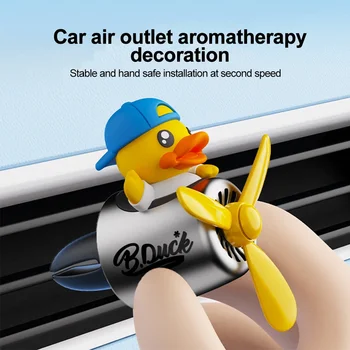 Запах автомобильного освежителя воздуха В вентиляционном отверстии для укладки Парфюмерный диффузор Bear Pilot с вращающимся пропеллером Освежители воздуха с ароматом Clip Parfum