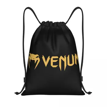 Изготовленная на заказ сумка Venums для фитнеса на шнурке Для мужчин И женщин, Легкий рюкзак для хранения в спортивном зале для бокса Джиу-джитсу