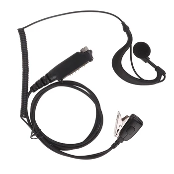 Изогнутый наушник гарнитура Наушники с чистым звуком ABS для радиостанций STP8000 STP9000