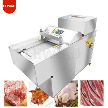 Коммерческая автоматическая машина для нарезки мяса замороженной говядины и курицы кубиками для нарезки мяса дома