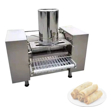 Коммерческая машина для приготовления коржей для тортов для кондитерской, десертной лавки, машина для приготовления тортов Melaleuca, машина для формования блинчиков с начинкой