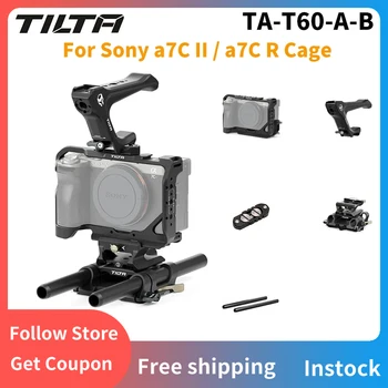 Комплект TILTA TA-T60-A-B Full Camera Cage Pro Для Защиты Фюзеляжа Sony a7C II/a7C R RIG - Черный Титаново-серый