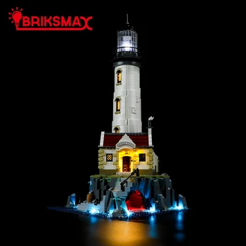 Комплект светодиодной подсветки BriksMax для 21335 маяк Набор строительных блоков (не включает модель) Игрушки для детей