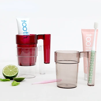 Креативная чашка для полоскания рта с защитой от накипи, чашка для мытья посуды, миска для зубов, пластиковая чашка для зубной щетки, набор для пары