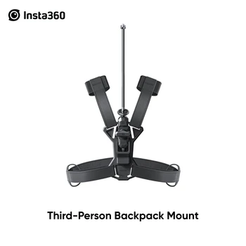 Крепление для рюкзака Insta360 от третьего лица Позволяет снимать под любым углом Без помощи Рук для аксессуаров камеры Insta360 ONE X2 /ONE R/ONE RS 360