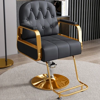 Кресло с откидной спинкой Beauty Barber Chair Salon Modern Sswivel Hampoo Парикмахерские Кресла Класса Люкс Silla Barberia Salon Furniture SR50SF