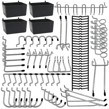 Крючки для прищепки, Классификация крючков для деревянных досок, Пробковая доска и набор корзин для инструментов из пробковой доски, организация крючков для досок