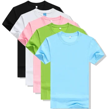 Линия однотонных мужских футболок B7021, новое поступление, летняя мужская футболка с коротким рукавом