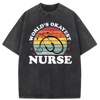 Лучшая в мире медсестра в Европе, футболка Nursing Medica для мужчин, летняя спортивная одежда с длинным рукавом, женские толстовки.