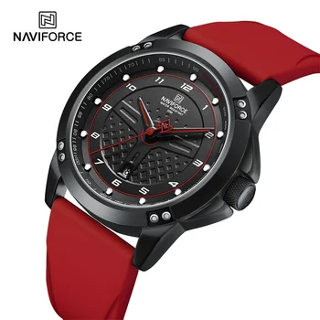 Лучший бренд NAVIFORCE Дизайн Роскошные Модные мужские кварцевые часы Спортивные Водонепроницаемые светящиеся мужские наручные часы Reloj Hombre 2023 Новинка