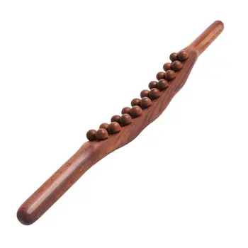 Массажная палочка для выскабливания древесины, деревянный инструмент для массажа Гуа Ша для ног
