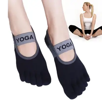 Милые женские носки с пятью пальцами на лодыжке, хлопковые носки для фитнеса, йоги, пилатеса, модные носки для девочек в стиле харадзюку, без носков, новинка