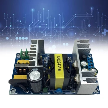 Модернизированный преобразователь мощности от 100-240 В до 24 В Адаптер питания 9A Идеально подходит для электроники и интеллектуальных комплектов автоматизации Прочный