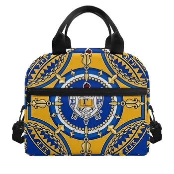 Модная женская сумка для ланча с рисунком Sigma Gamma Rho Four Seasons, которую легко носить с собой в путешествиях, походах, на пикнике, в кемпинге, в школе, новинка