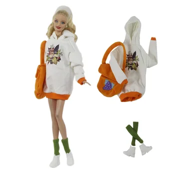 Модный теплый Комплект Одежды b для 30 см BJD Barbie Blyth 1/6 MH CD FR SD Kurhn Кукольная Одежда Фигурка Девочки Игрушки Аксессуары