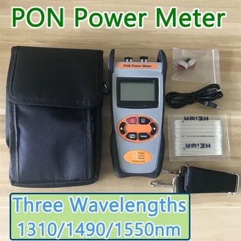 Модуль XG-PON/10GE-PON OPM G-PON E-PON B-PON SC/FC APC UPC Измеритель мощности оптического волокна XGPON с тремя длинами волн 1310/1490/1550 нм