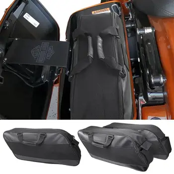 Мотоциклетная седельная сумка, вкладыши для багажа, водонепроницаемая туристическая сумка для дорожных инструментов, модели 1993-2018, боковая сумка для инструментов, чехол