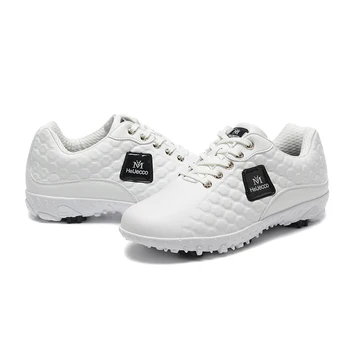 Мужская обувь для гольфа, удобная роскошная мужская обувь для гольфа, водонепроницаемые дышащие кроссовки, нескользящая мужская спортивная обувь для гольфа