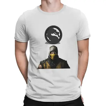 Мужская футболка из полиэстера Mortal Kombat, летняя футболка Fighter Humor, высокое качество