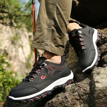 Мужские легкие кроссовки, повседневная вулканизированная обувь, уличная альпинистская обувь для мужчин, противоскользящая походная мужская обувь Sapato Masculino