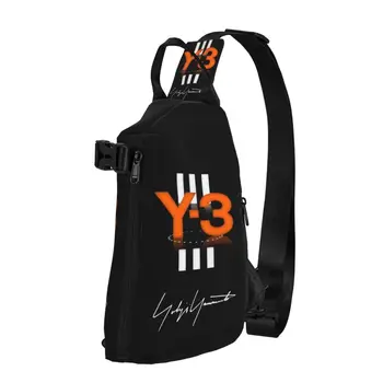 Нагрудная сумка через плечо Yohji Yamamoto, мужской повседневный рюкзак для путешествий