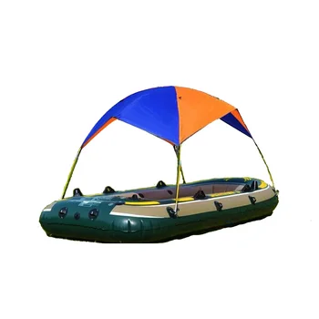Надувная лодка на 2 персоны, каяк, навес, Тент, навес от солнца, водонепроницаемая палатка, защита от ультрафиолета, Комплекты навесов для рыбалки на лодке, пикника