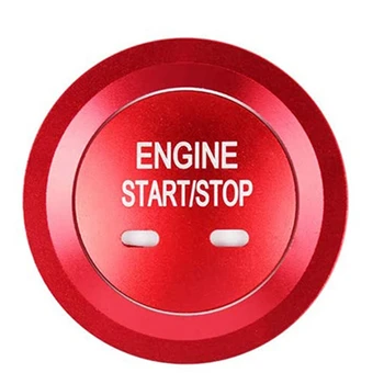 Наклейки на кнопки зажигания для Chevrolet Chevy Equinox Malibu Sonic Traverse Trax, наклейки с кнопочным запуском и остановкой, колпачки и чехлы