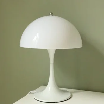 Настольная лампа Nordic Modern Simple Fashion в виде гриба, светодиодная прикроватная тумбочка для спальни, Гостиная, кабинет, Оформление атмосферы, Светильники