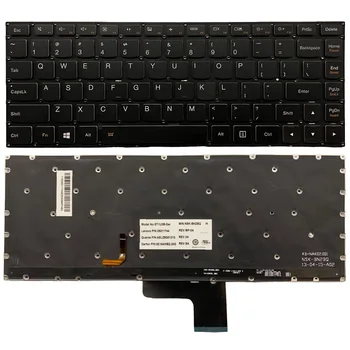 Новая клавиатура из США для LENOVO ideapad U430 U430P U330 U330P со светодиодной подсветкой QWERTY