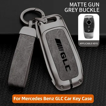 НОВЫЙ Чехол Для Ключей Автомобиля Из цинкового сплава Mercedes Benz GLC GLC260L GLC300L GLC200 W253 С дистанционным Управлением, Брелок для ключей Benz key case