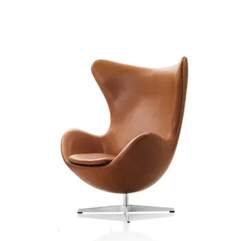 Одноместный диван-кресло Egg, современный простой повседневный дизайнерский креативный стул на заказ