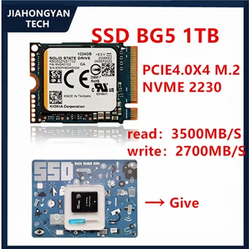 Оригинал для портативного накопителя Toshiba BG5 512G 1T 2230 PCIE Mini SSD NVME ДЛЯ расширения камеры