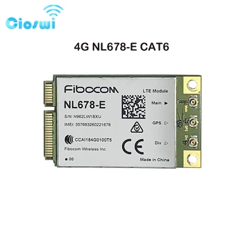 Оригинальный Б/у 4G Модем CAT6 NL678-E LTE Mini PCIe 3G 4G Модуль для Работы маршрутизатора в RU Европа Азия B1 B3 B5 B7 B8 B20 B28