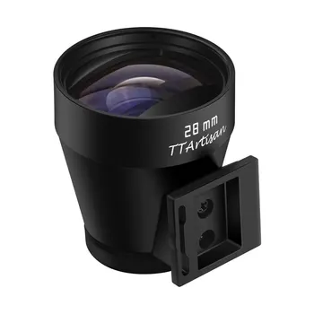 Оригинальный внешний оптический видоискатель TTartisan 28 мм для камеры Leica M9 Ricoh GR III ii GR3 из авиационного алюминия Cold shoe