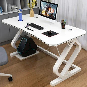 Офисный рабочий стол, настольный компьютер, стол для геймеров, столы для спальни, простая современная спальня, студенты учатся писать и хранить Письменный стол