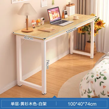 Официальный новый компьютерный стол Aoliviya для дома, спальни для девочек, Длинный стол, простой арендованный дом, стена, длинный стол, Верстак, Узкий балкон