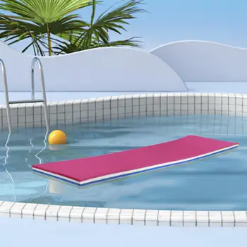 Плавающий коврик на водной подушке 43x15,7x1,3 дюйма для релаксации Коврик из пенопласта Xpe