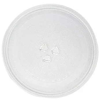 Плита для микроволновой печи Запасная тарелка для микроволновой печи Прочный универсальный поворотный стол для микроволновой печи Стеклянная пластина Круглая сменная пластина