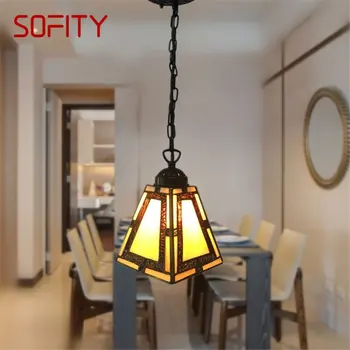 Подвесной светильник SOFITY в стиле ретро, современные светодиодные креативные светильники, декоративные для дома, гостиной, столовой